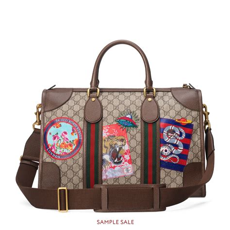borse da viaggio courrier gucci supreme repliche